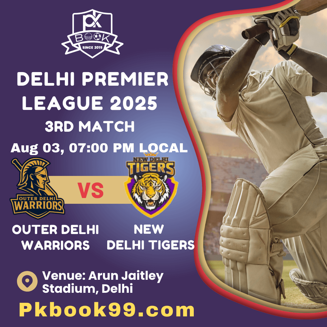 DELHI PREMIER LEAGUE 2025 3RD MATCH