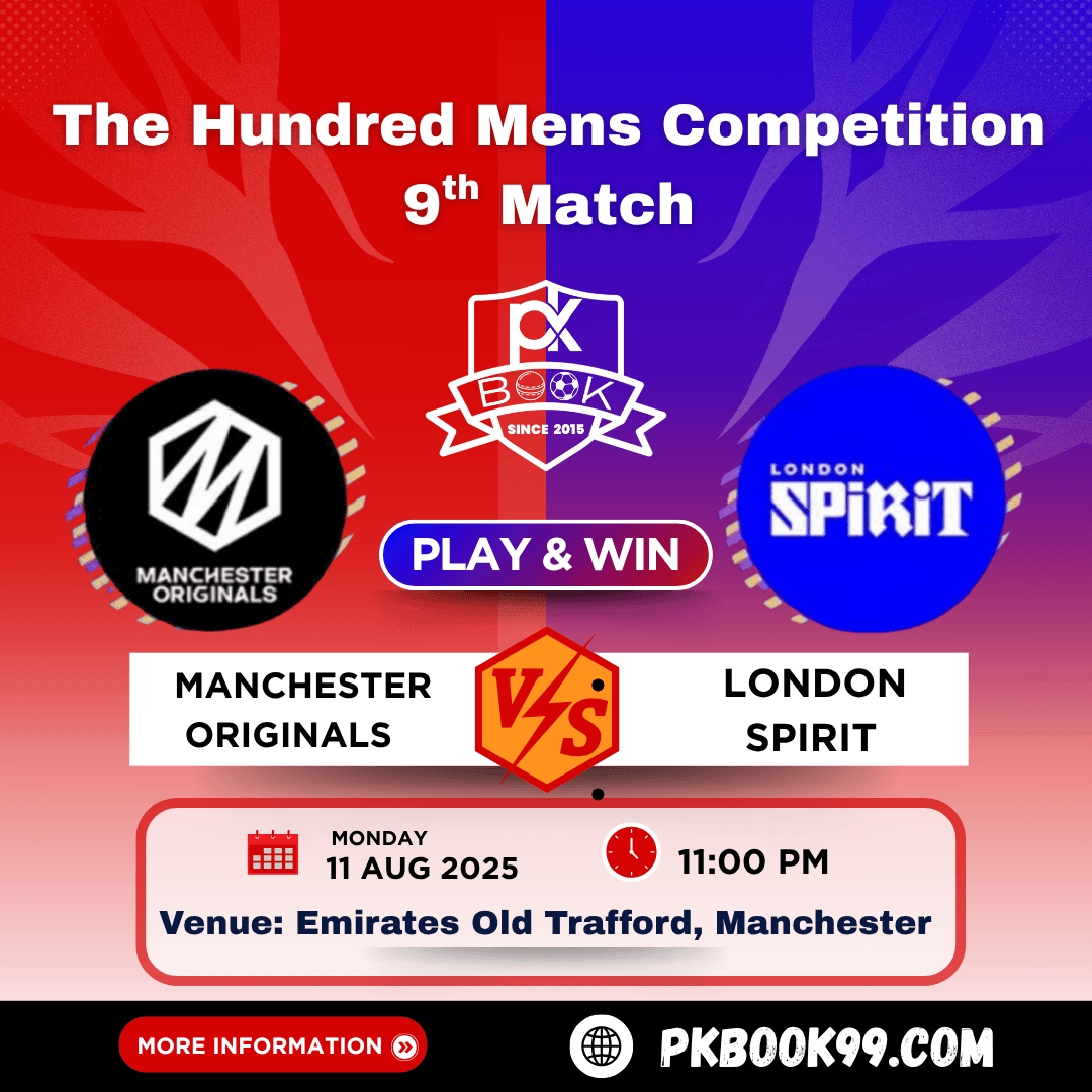 MANCHESTER ORIGINALS VS LONDON SPIRIT